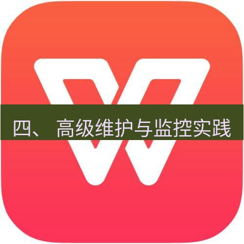wps 四、 高级维护与监控实践
