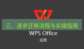 wps 三、逐步迁移流程与实操指南
