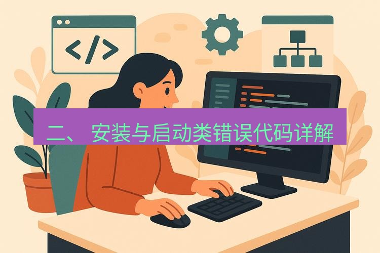 wps 二、 安装与启动类错误代码详解