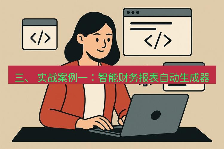 wps 三、 实战案例一：智能财务报表自动生成器