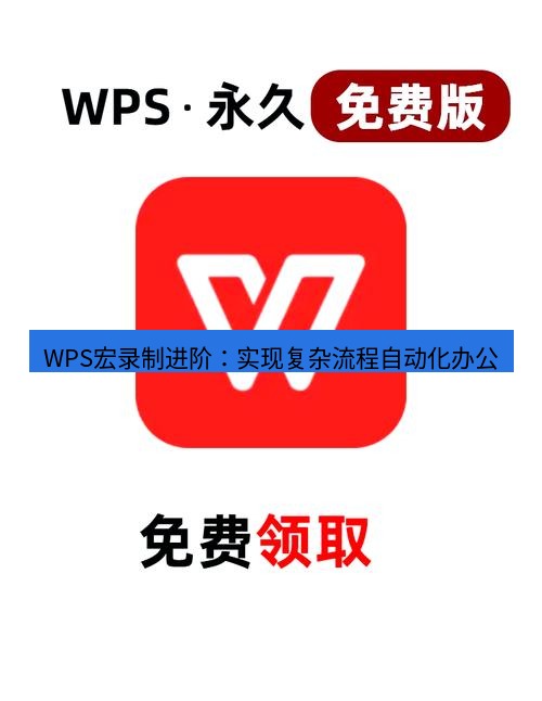wps WPS宏录制进阶：实现复杂流程自动化办公