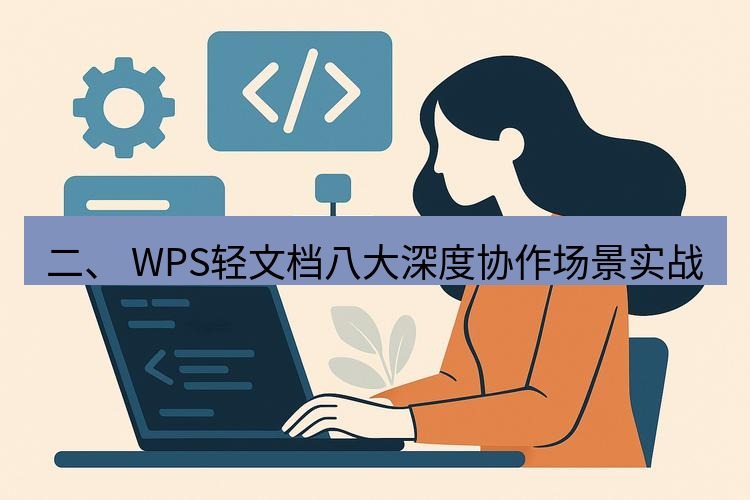 wps 二、 WPS轻文档八大深度协作场景实战