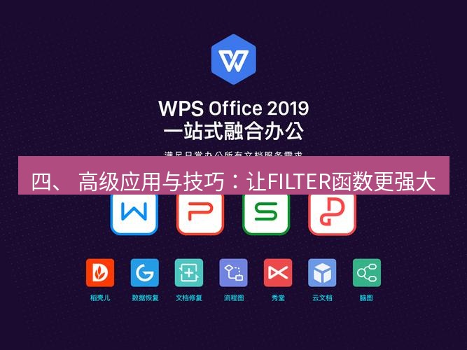 wps 四、 高级应用与技巧：让FILTER函数更强大