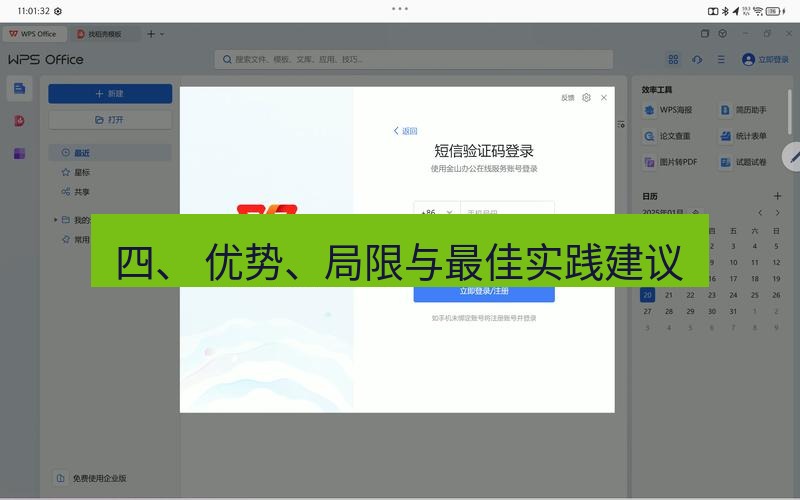 wps 四、 优势、局限与最佳实践建议