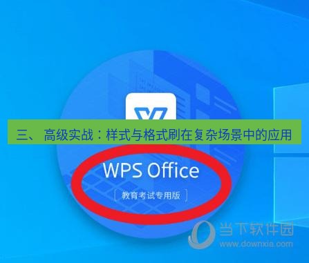wps 三、 高级实战：样式与格式刷在复杂场景中的应用