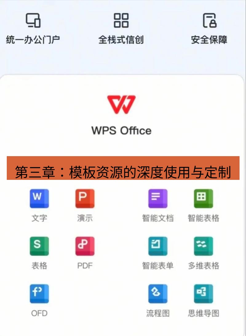 wps 第三章：模板资源的深度使用与定制