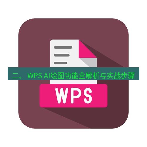 wps 二、 WPS AI绘图功能全解析与实战步骤