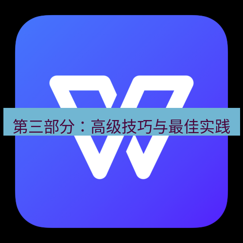 wps 第三部分：高级技巧与最佳实践