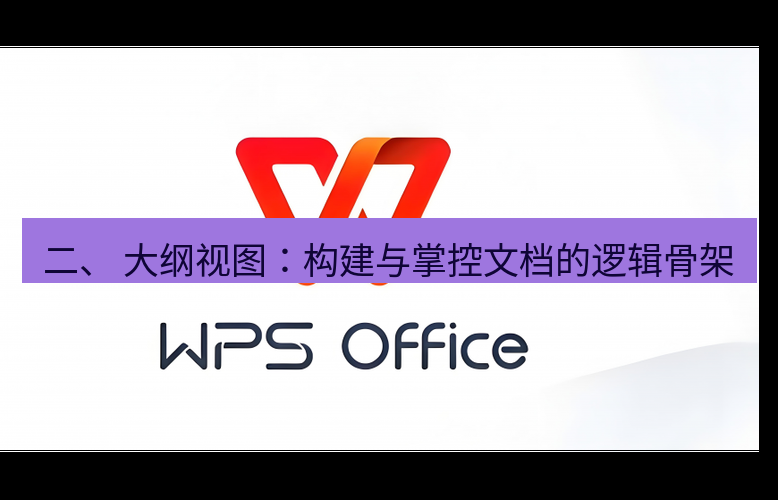 wps 二、 大纲视图：构建与掌控文档的逻辑骨架