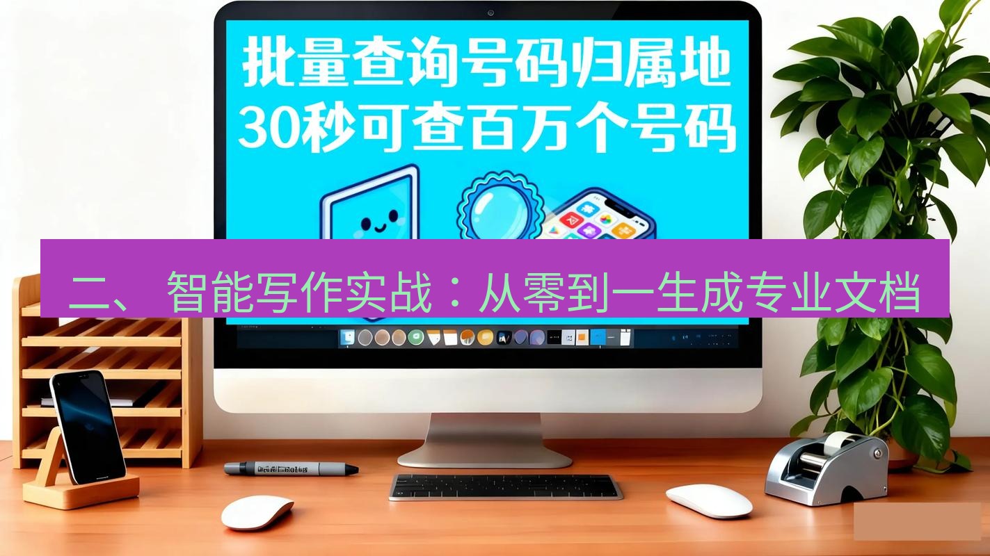 wps 二、 智能写作实战：从零到一生成专业文档