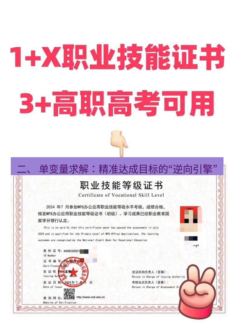 wps 二、 单变量求解：精准达成目标的“逆向引擎”